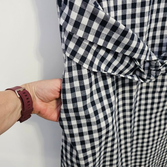 EUC SweetSalt Women's Gingham Summer dress in size 14/16 - Picture 4 of 8